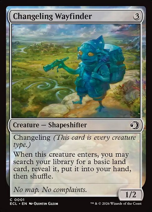 Changeling Wayfinder - Lorwyn Eclipsed - C - 1