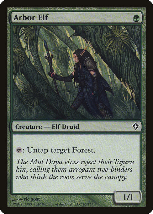 Arbor Elf - Worldwake - C - 95