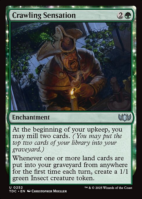 Crawling Sensation - Commander: Tarkir: Dragonstorm - U - 252
