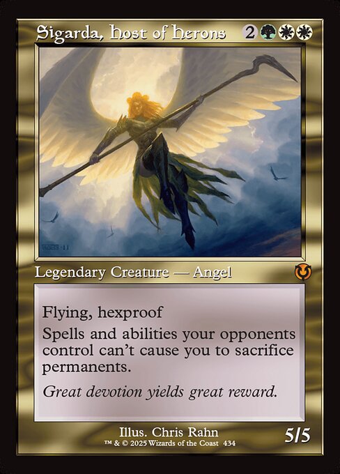 Sigarda, Host of Herons (Retro Frame) - Innistrad Remastered - M - 434
