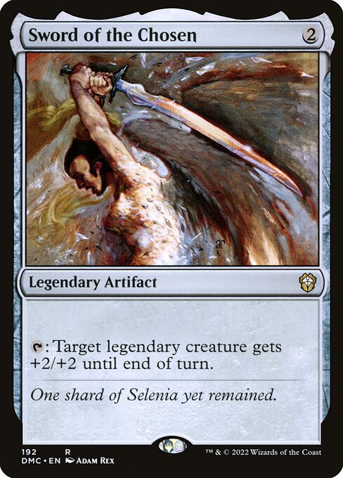 Sword of the Chosen - Commander: Dominaria United - R - 192