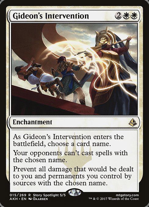 Gideon's Intervention - Amonkhet - R - 15
