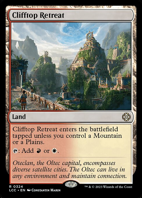 Clifftop Retreat - Commander: The Lost Caverns of Ixalan - R - 324