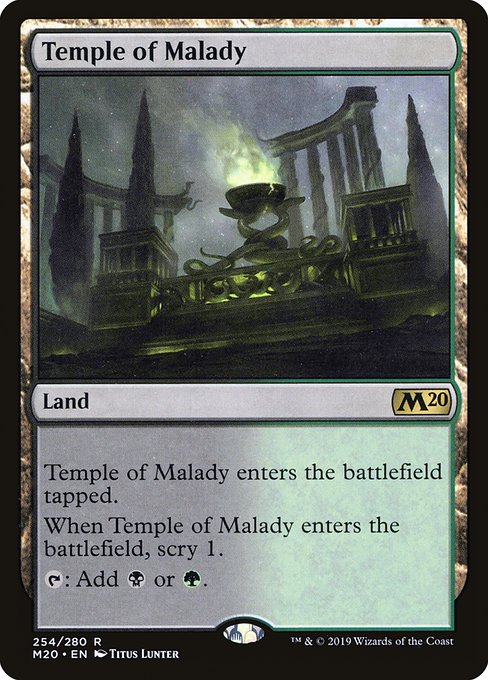 Temple of Malady - Core Set 2020 - R - 254