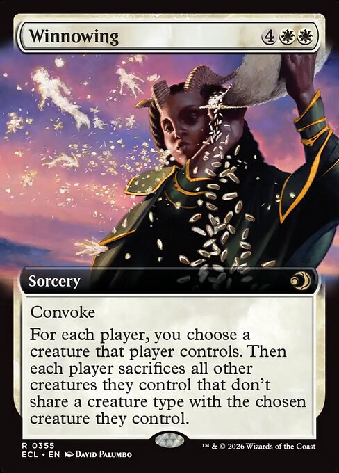 Winnowing (Extended Art) - Lorwyn Eclipsed - R - 355