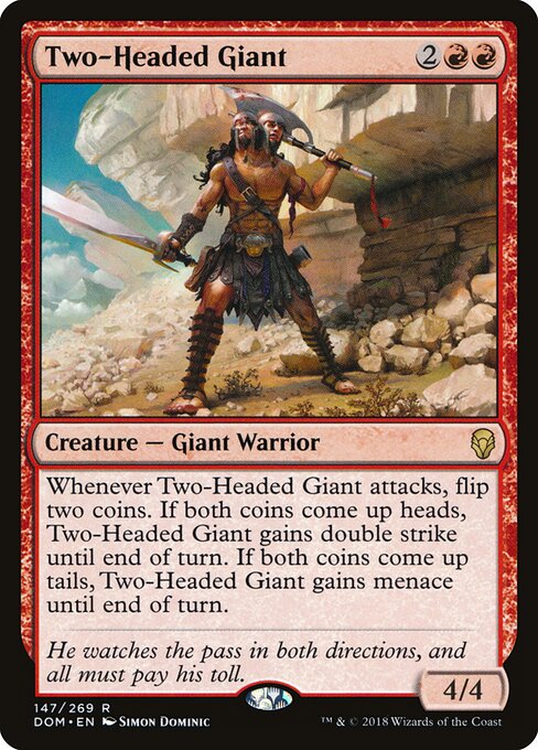 Two-Headed Giant - The List Reprints - R - 147
