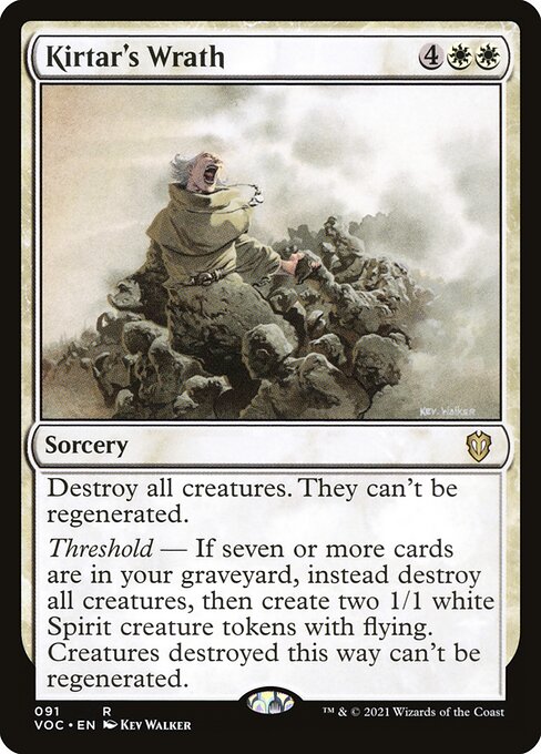 Kirtar's Wrath - Commander: Innistrad: Crimson Vow - R - 91