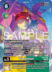 Sirenmon (Regionals 26-27 Season 2 Participant) - Dual Revolution - Rare - BT25-039 R