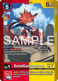BetelGammamon (Limited Foil) - Digital World Shambala - Common - EX12-013 C