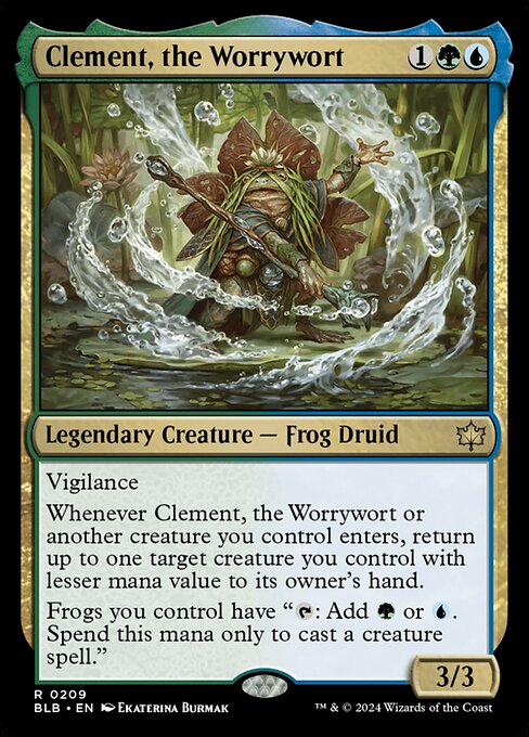 Clement, the Worrywort - Bloomburrow - R - 209