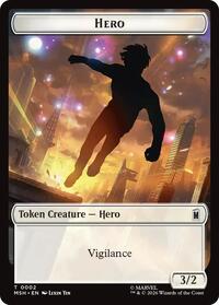 Hero // Robot Villain Double-Sided Token - Marvel Super Heroes - T - 2 // 20