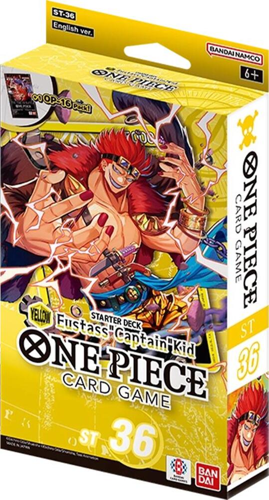 Starter Deck 36: YELLOW Eustass”Captain”Kid (ST-36)