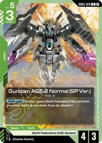 Gundam AGE-2 Normal (SP Ver.) - Freedom Ascension - Uncommon - GD05-024