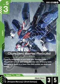 Gundam Aerial Rebuild - Freedom Ascension - Uncommon - GD05-026