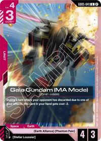 Gaia Gundam (MA Mode) - Freedom Ascension - Uncommon - GD05-041