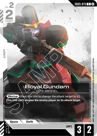 Royal Gundam - Freedom Ascension - Common - GD05-075