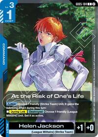 At the Risk of One's Life - Freedom Ascension - Common - GD05-104