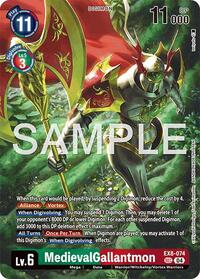 MedievalGallantmon - Limited Card Pack -Final Crest- - Secret Rare - EX8-074 SEC