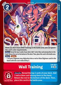 Wall Training - Limited Card Pack -Final Crest- - Promo - LM-057 P