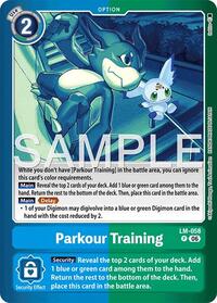 Parkour Training - Limited Card Pack -Final Crest- - Promo - LM-058 P
