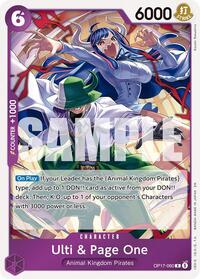 Ulti & Page One - The World's Strongest Warriors - R - OP17-060