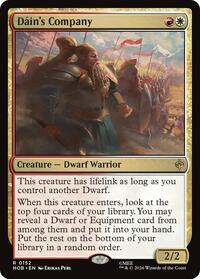 Dain's Company - The Hobbit - R - 152