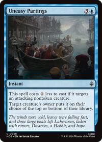 Uneasy Partings - The Hobbit - C - 58