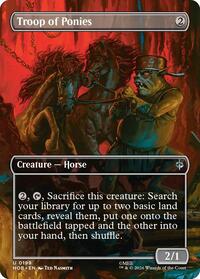 Troop of Ponies (Borderless) - The Hobbit - U - 199