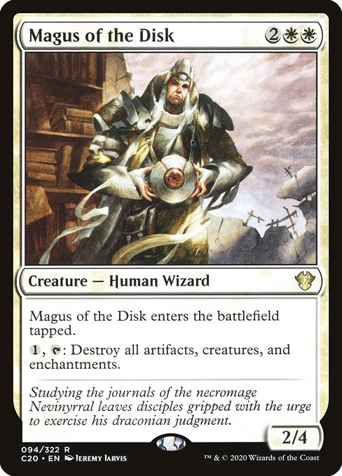Magus of the Disk - Commander 2020 - R - 94