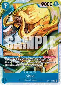 Shiki (048) - The World's Strongest Warriors - SR - OP17-048