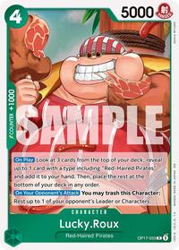 Lucky.Roux - The World's Strongest Warriors - R - OP17-033