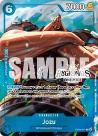 Jozu (Regional Participation Pack 2026 Vol.2) - One Piece Promotion Cards - R - OP08-047