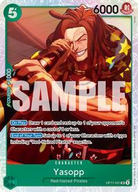 Yasopp - The World's Strongest Warriors - SR - OP17-031