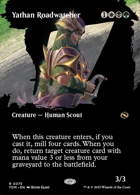 Yathan Roadwatcher (Borderless) - Tarkir: Dragonstorm - R - 375