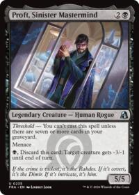 Proft, Sinister Mastermind - Reality Fracture - U - 235