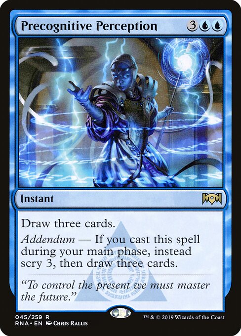 Precognitive Perception - Ravnica Allegiance - R - 45