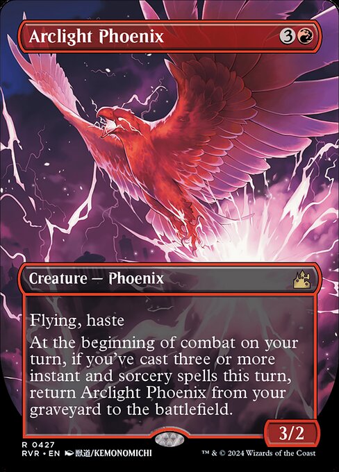 Arclight Phoenix (Anime Borderless) - Ravnica Remastered - R - 427