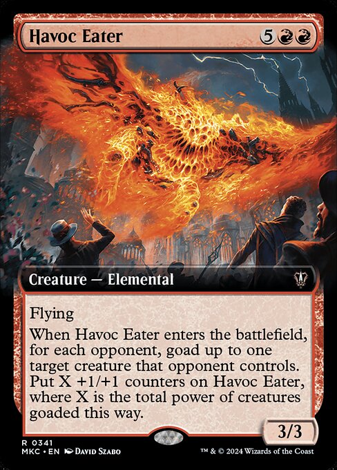 Havoc Eater (Extended Art) - Commander: Murders at Karlov Manor - R - 341