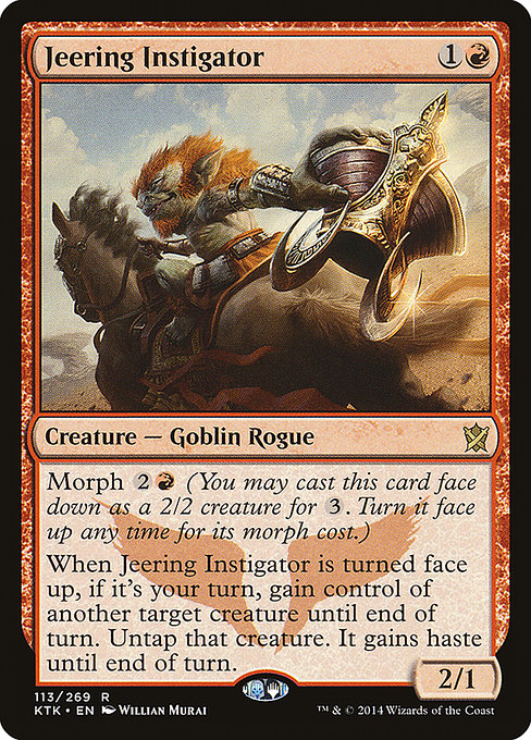 Jeering Instigator - Khans of Tarkir - R - 113