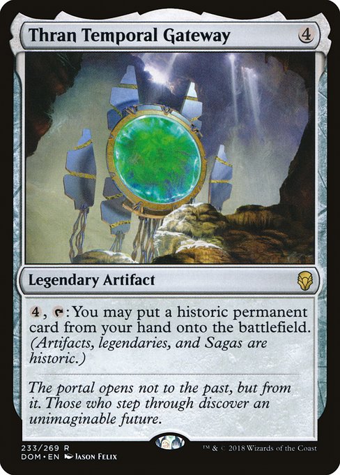 Thran Temporal Gateway - Dominaria - R - 233