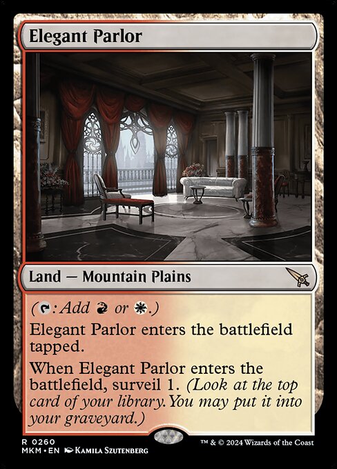 Elegant Parlor - Murders at Karlov Manor - R - 260