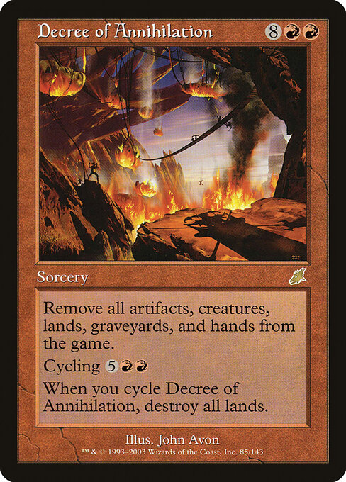 Decree of Annihilation - Scourge - R - 85