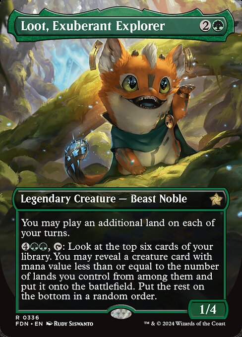 Loot, Exuberant Explorer (Borderless) - Foundations - R - 336
