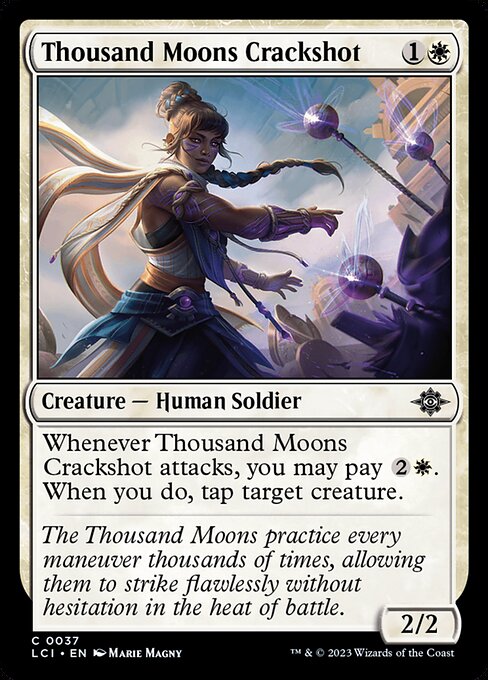 Thousand Moons Crackshot - The Lost Caverns of Ixalan - C - 37