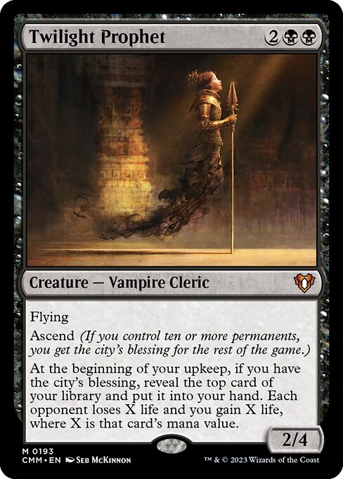 Twilight Prophet - Commander Masters - M - 193