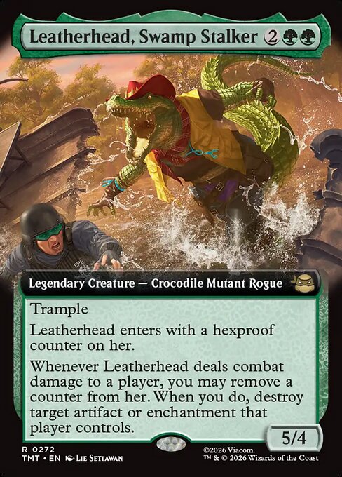 Leatherhead, Swamp Stalker (Extended Art) - Teenage Mutant Ninja Turtles - R - 272