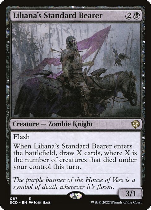 Liliana's Standard Bearer - Starter Commander Decks - R - 87