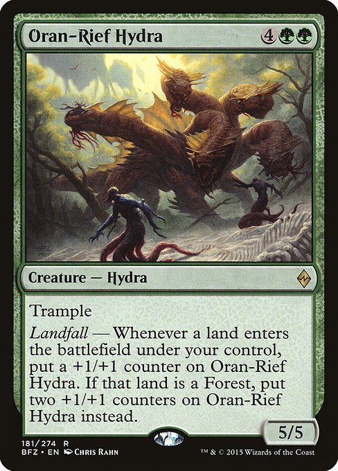 Oran-Rief Hydra - Battle for Zendikar - R - 181