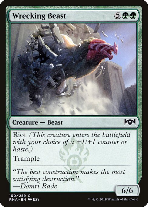 Wrecking Beast - Ravnica Allegiance - C - 150