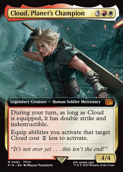 Cloud, Planet's Champion (Extended Art) - FINAL FANTASY - M - 482